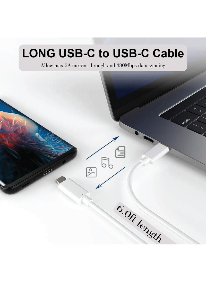 87W USB C Laptop Charger, Replacement Type C Adapter, Compatible with MacBook Pro, Air   11, 13, 15, Inch Laptops, iPhone, iPad, iPad Pro it works as 61W, 30W, and 29W, Charging Cable Included - Image 3