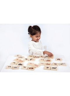 TickiT - 73406 Domestic Animal Family Match - Set Of 28 - Real Pictures - Animal Memory Game With Parents And Babies - Animal Matching Game For Toddlers - Develop Cognitive Skills ,Critical Thinking  - Image 3