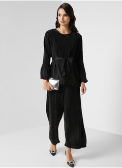 Khizana Pleated Tunic & Pant Set  - Image 1