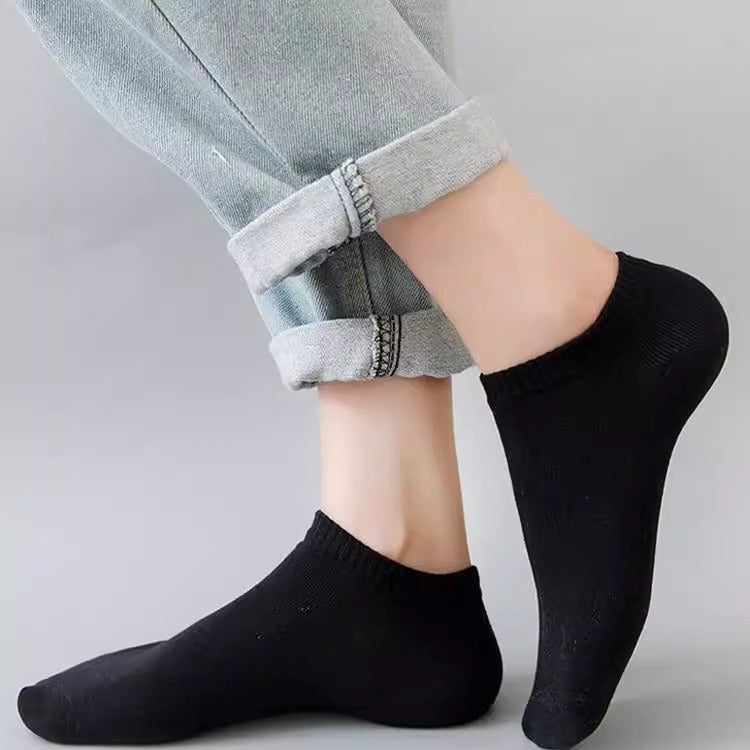 Disposable Socks, Mid-Calf, No-Wash Short Socks, Deodorant Socks, Unisex, For Business Trips, Students, Military Training, Portable For Business Trips - Image 3