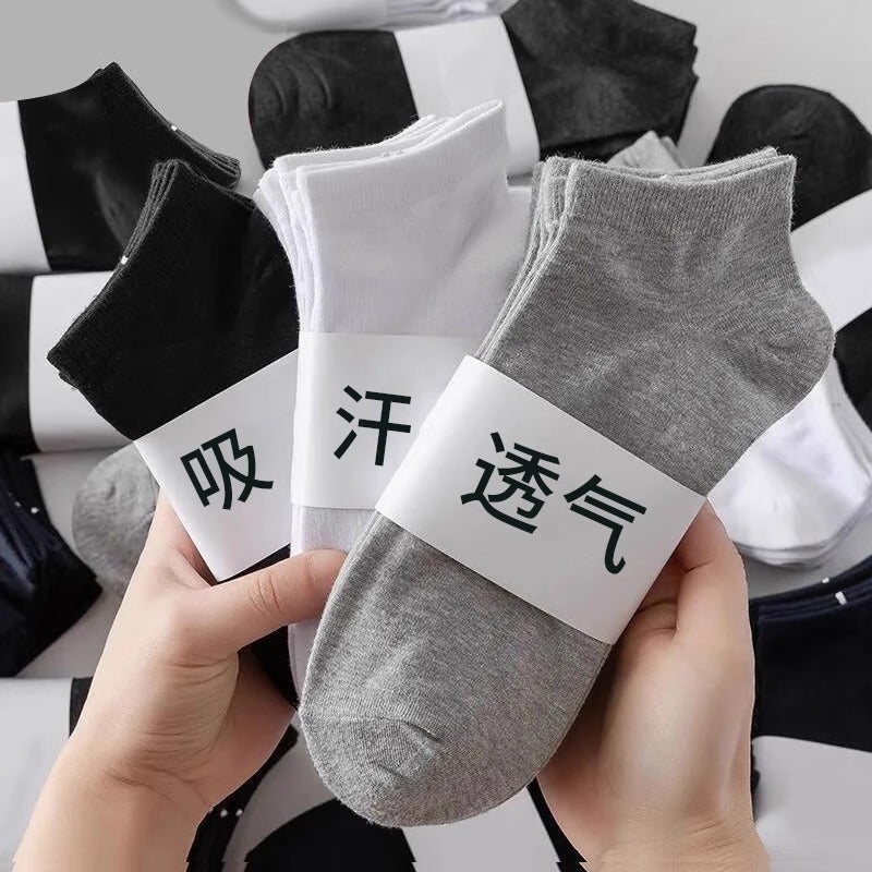 Disposable Socks, Mid-Calf, No-Wash Short Socks, Deodorant Socks, Unisex, For Business Trips, Students, Military Training, Portable For Business Trips - Image 4