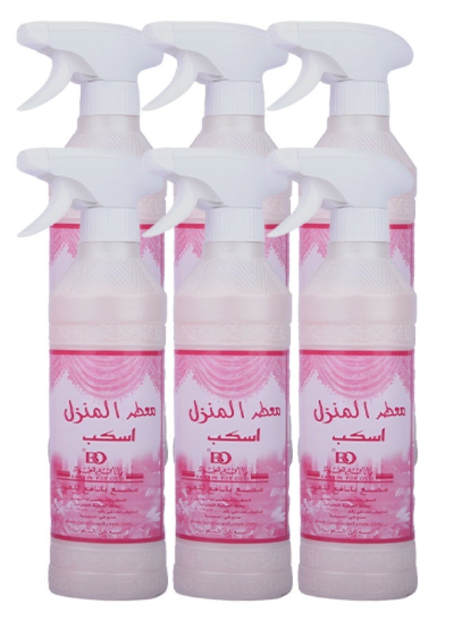 Banafa 6 Pieces Iskib House Freshener 500ml - Image 1