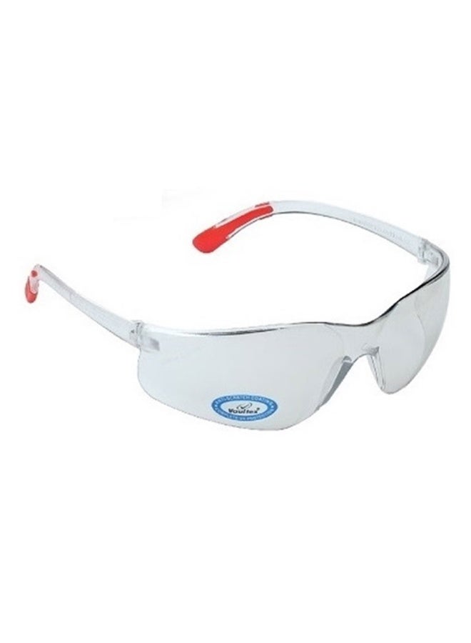 Vaultex V93 Indoor/Outdoor Anti Scratch Safety Spectacle, Clear - Image 1
