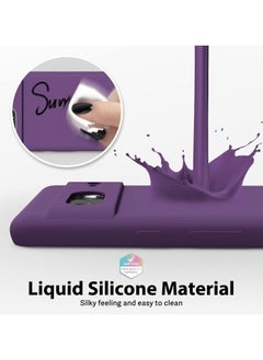 Generic For Google Pixel 7 HD Silicone Back Color Cover,Camera Protection From Shocks From TPU Compatible For Google Pixel 7 (6.3'') (Purple)  - Image 3