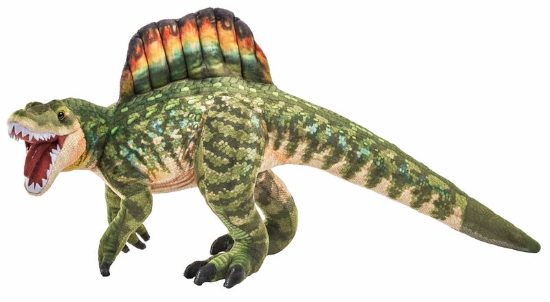 Wild Republic Artist Collection  Dinosaur Spinosaurus  Gift for Kids  15 inches  Plush Toy  Fill is Spun Recycled Water Bottles - Image 1