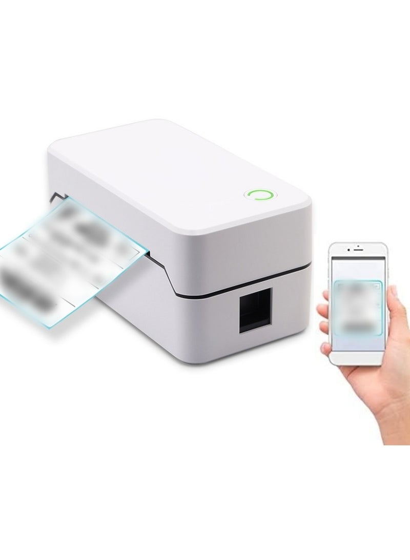 XiuWoo 80mm USB Bluetooth Shippting Label Printer with Auto Cutter Desk Direct Thermal Printing Wired Connection Support 1D 2D Barcode for Shipping Business Restaurant Kitchen Supermarket Home Business Retail  - Image 1
