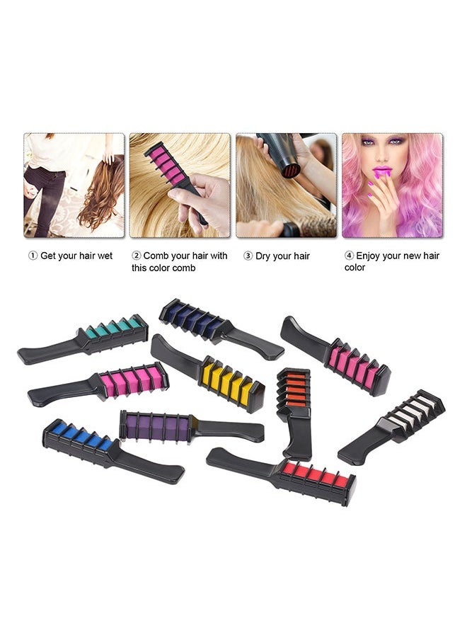 10-Piece Temporary Hair Color Chalk Comb Set Multicolour - pzsku/Z2A601D8E8ECAE3A91766Z/45/_/1733920621/4118b844-1d5f-4f15-aefa-f5dc62b924df