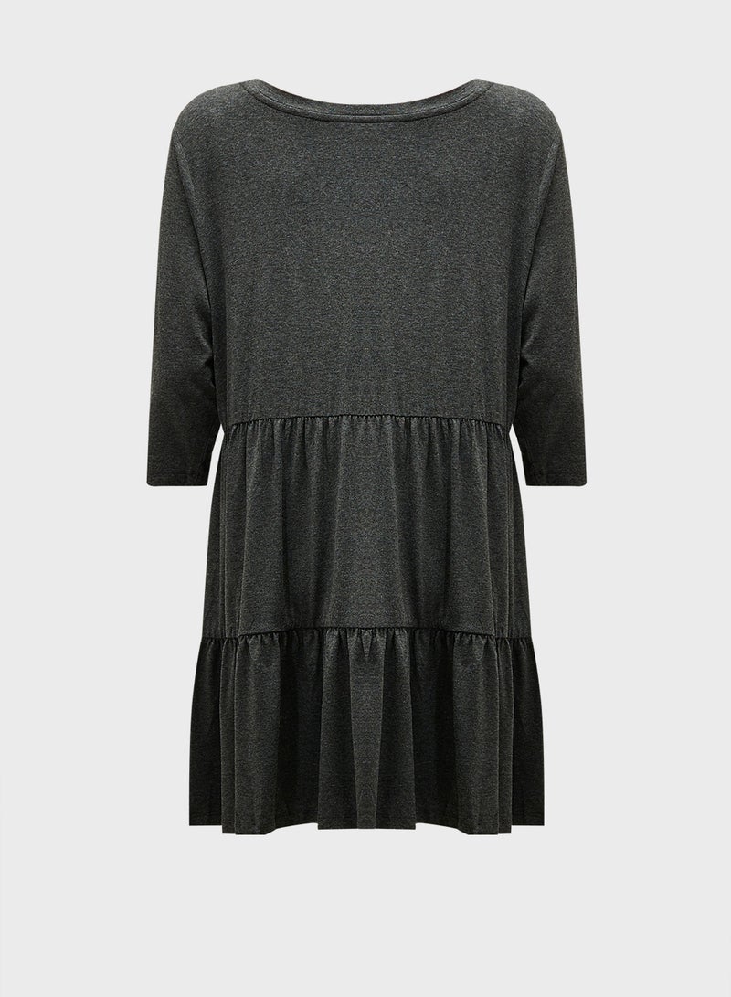 city chic Tiered Printed Tunic  - Image 2