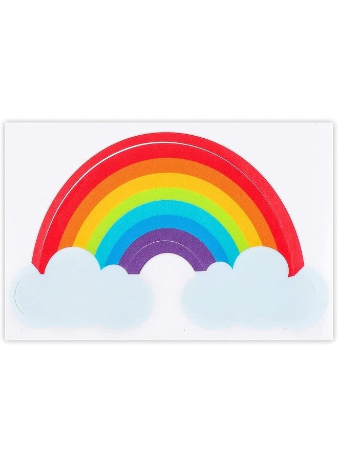 Blue Panda BLUE PANDA Colorful Rainbow Waterproof Decal, Vinyl Sticker (3.5 x 2 in, 36 Pack)  - Image 5