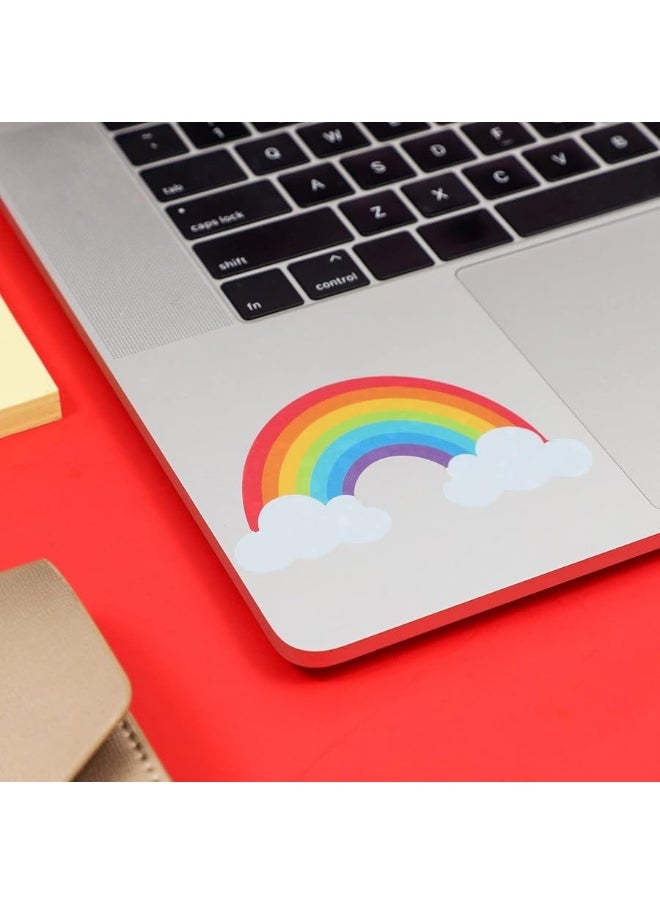Blue Panda BLUE PANDA Colorful Rainbow Waterproof Decal, Vinyl Sticker (3.5 x 2 in, 36 Pack)  - Image 3