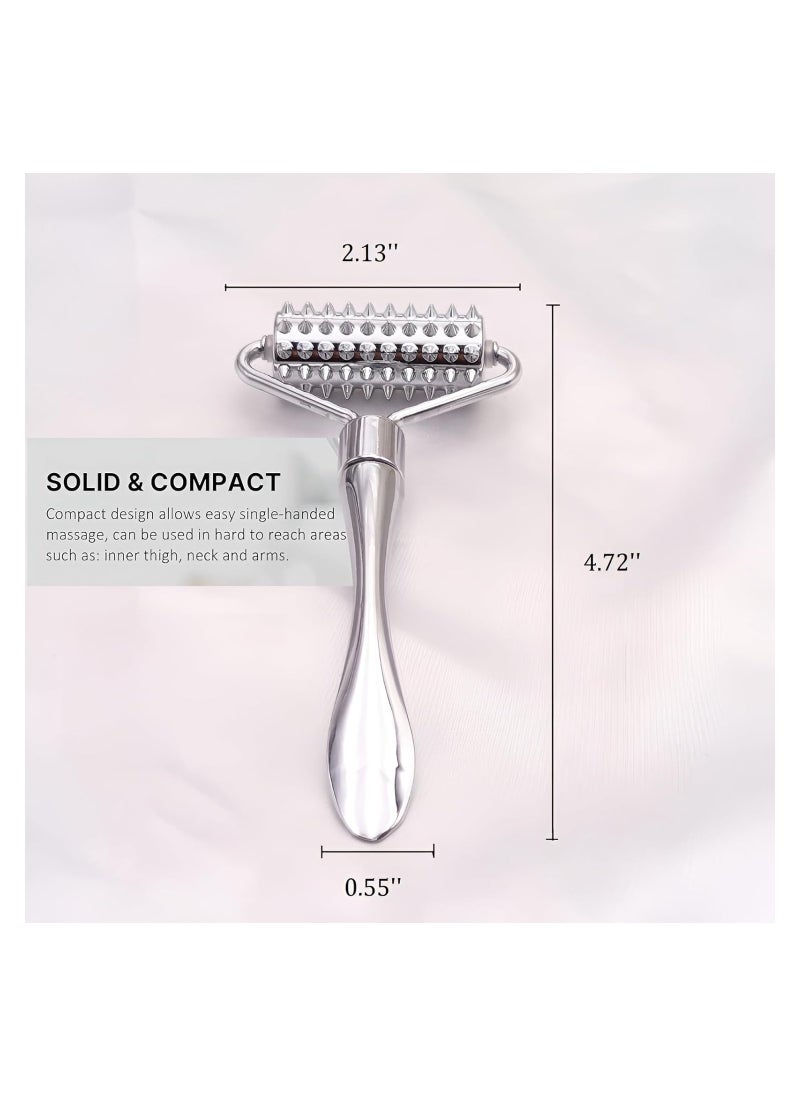 Generic - Acupuncture Massage Roller - Deep Tissue Acupressure Tool for Muscle Pain Relief and Relaxation for Hands, Legs, Thighs, Neck, Fingers, and Head. Perfect for Fascia and Muscle Therapy. - Image 1