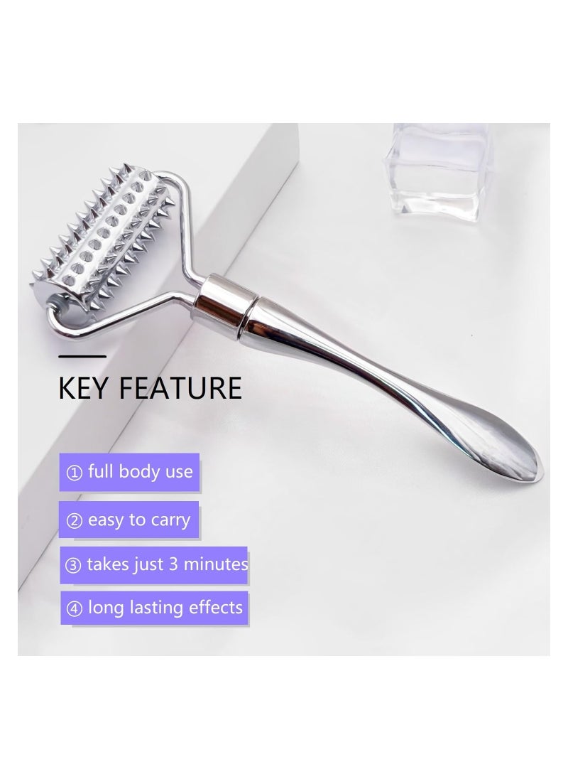 Generic - Acupuncture Massage Roller - Deep Tissue Acupressure Tool for Muscle Pain Relief and Relaxation for Hands, Legs, Thighs, Neck, Fingers, and Head. Perfect for Fascia and Muscle Therapy. - Image 1