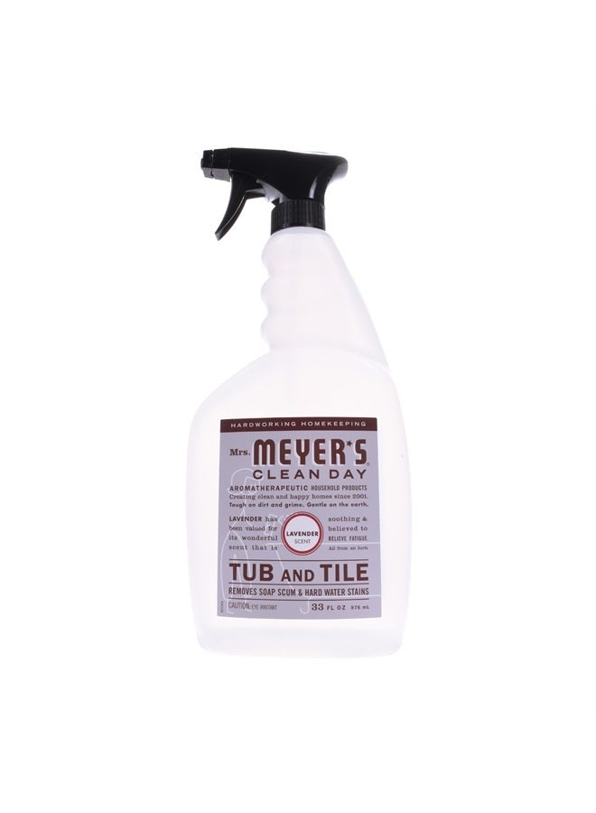 Mrs. Meyer's Clean Day Tub and Tile Cleaner, Lavender, 33 Fluid Ounce