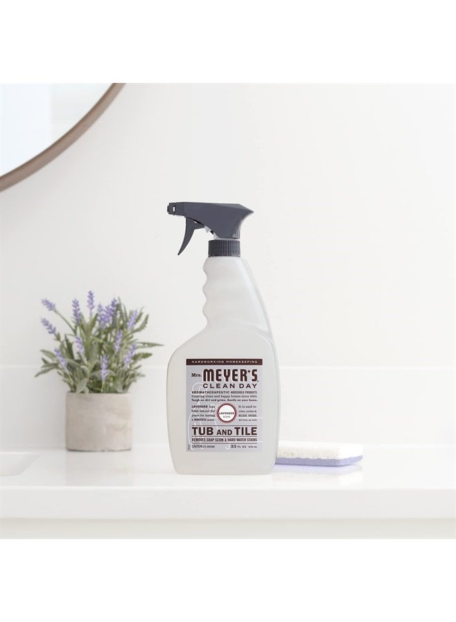Mrs. Meyer's Clean Day Tub and Tile Cleaner, Lavender, 33 Fluid Ounce - Image 4