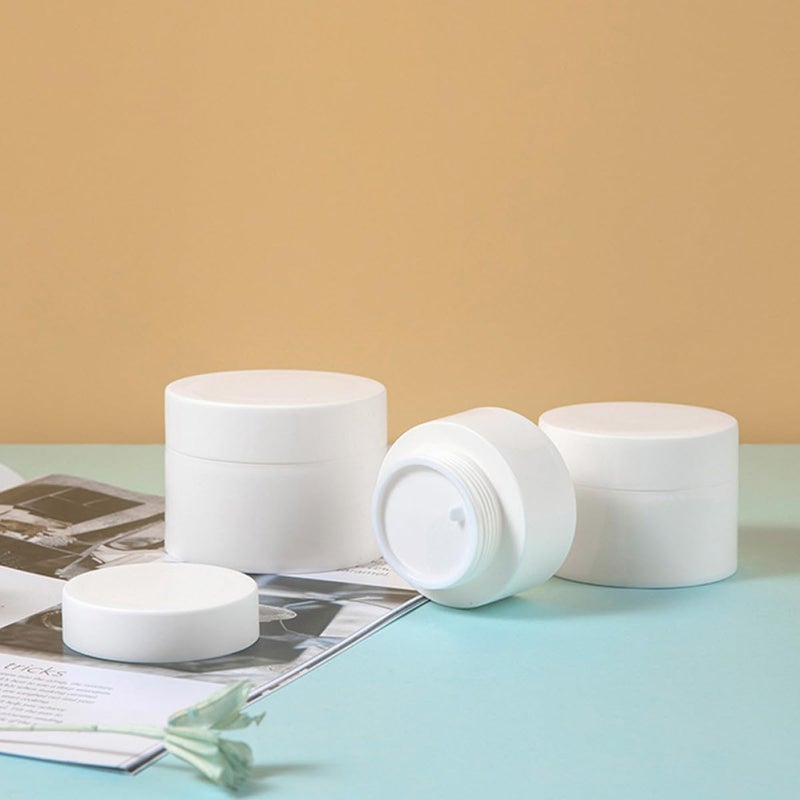 10pcs 15g Frosted Matte Face Cream Jars Refillable Lotion Sample Containers with Lids for Skincare Travel Storage - Image 4