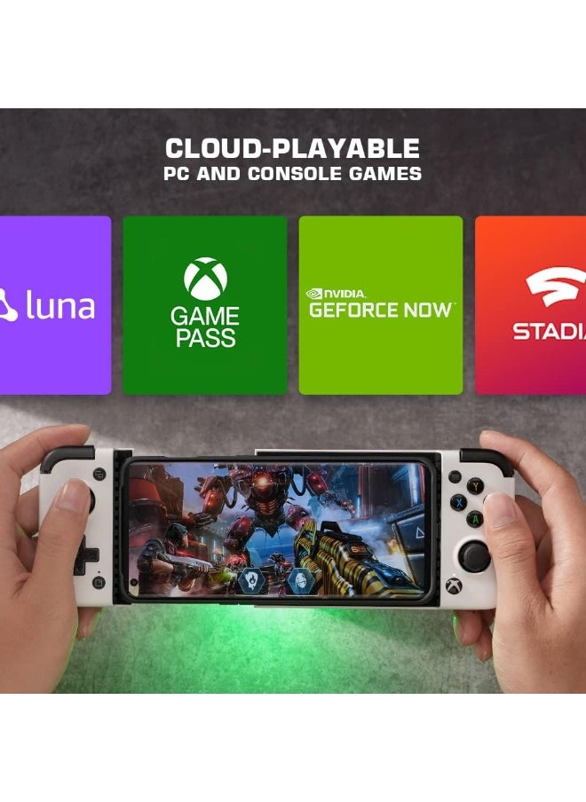 General Classic Gamepad GameSir X2 Pro-Xbox Mobile Game Controller for Android Phone Type-C (100-179mm) Phone Controller for Play Xbox Game Pass, Xcloud, Apex, Stadia, Luna-Mappable Back Buttons-Passthrough Charging  - Image 5