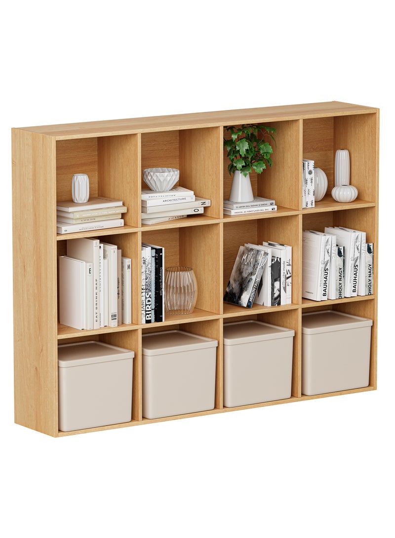 Chogori Wooden Cube Storage Organizer with Closed Back Panel, 11in Cube Shelf Opening, Bookshelf, Display Shelf,Closet Cabinet for Home and Office - Image 1