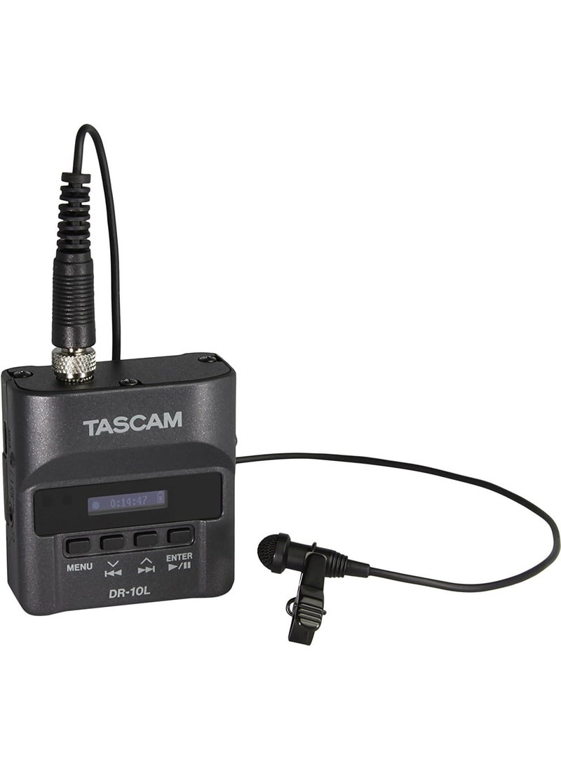 TASCAM Tascam DR10L Digital Recorder with Tascam TH03 Headphones and 32GB SD Card Black  - Image 2