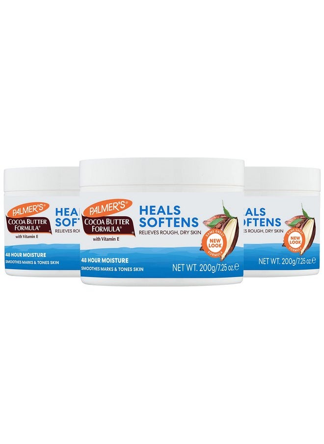 PALMER'S Palmer's Cocoa Butter Daily Skin Therapy Solid Formula 200 gm (Pack of 3)  - Image 1