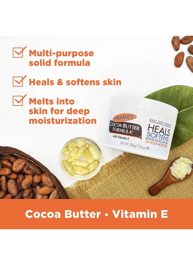 PALMER'S Palmer's Cocoa Butter Daily Skin Therapy Solid Formula 200 gm (Pack of 3)  - Image 2