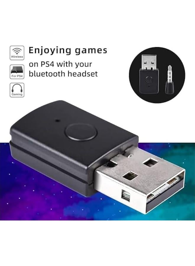 Bluetooth Dongle Adapter USB 4.0 - Mini Dongle Receiver and Transmitters Wireless Adapter Kit Cpatible with PS4 /PS5 Playstation 4/5 Support A2DP HFP HSP  - Image 2