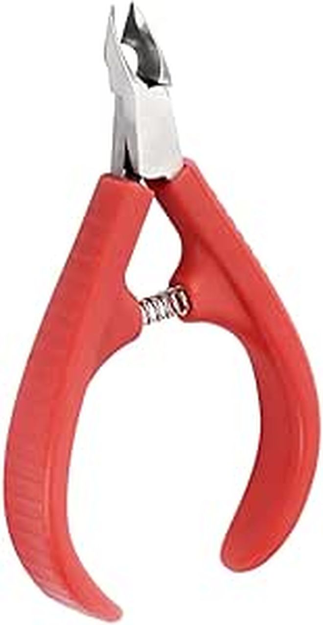 Cuticle Nipper Set 2 Pieces Plastic Handle Nail Art Tools For Professional Manicure Trimmer Precision Grip Salon Home - Image 1