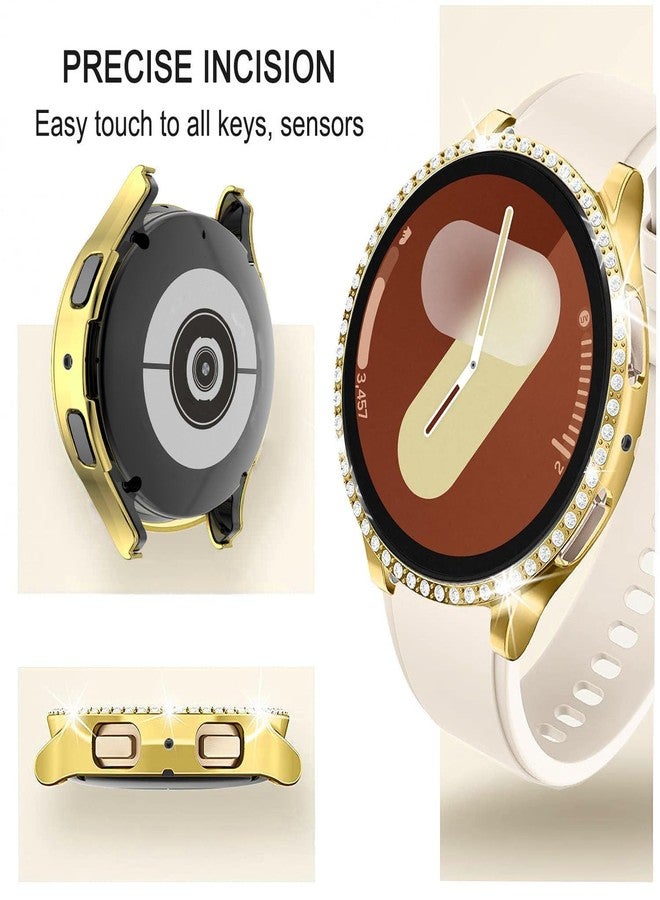 DEALELE [Pack of 6 Watch Cases Compatible with Samsung Galaxy Watch 7 40 mm / 44 mm, Glitter Rhinestone Diamond Protective Case Watch Cover Replacement Case for Men and Women, 40 mm, 6 Colours - Image 4