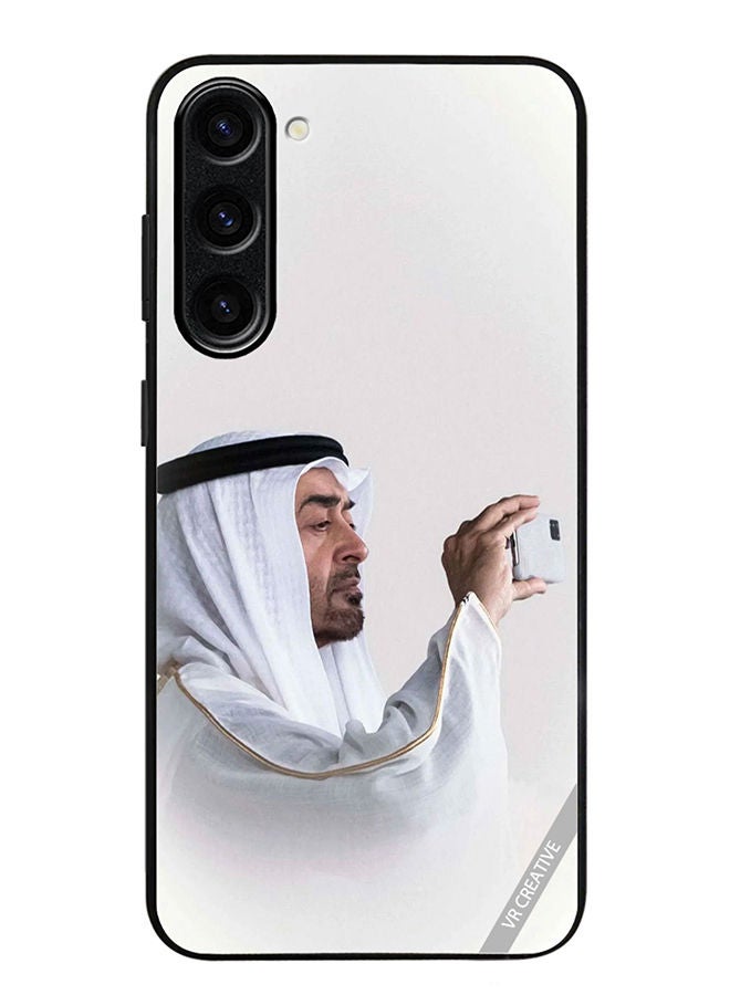 VR CREATIVE Protective Case Cover For Samsung Galaxy S23 Sheikh Mohamed Bin Zayed Al Nahyan Design Multicolour - Image 1