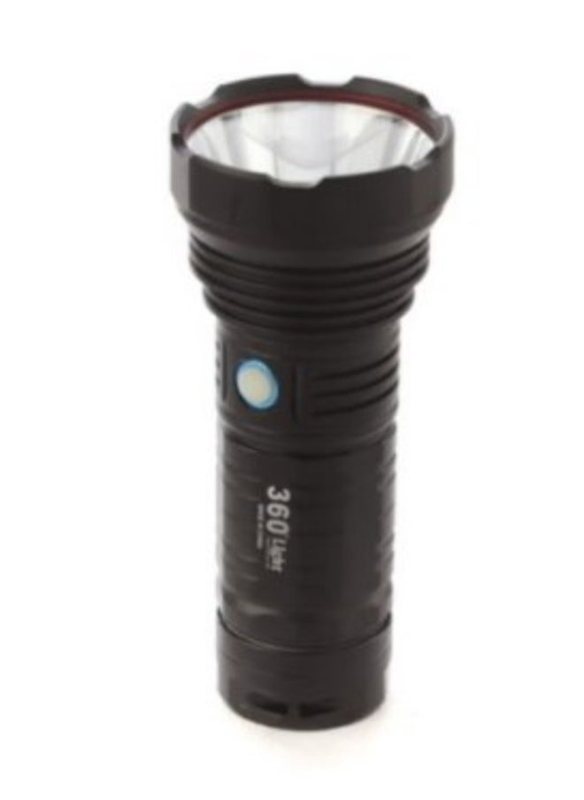 Generic 360°Light Rechargeable Tactical Flashlight High Lumens LED Super Bright with 5 Modes Water Resistant Emergency Flashlight  - Image 5