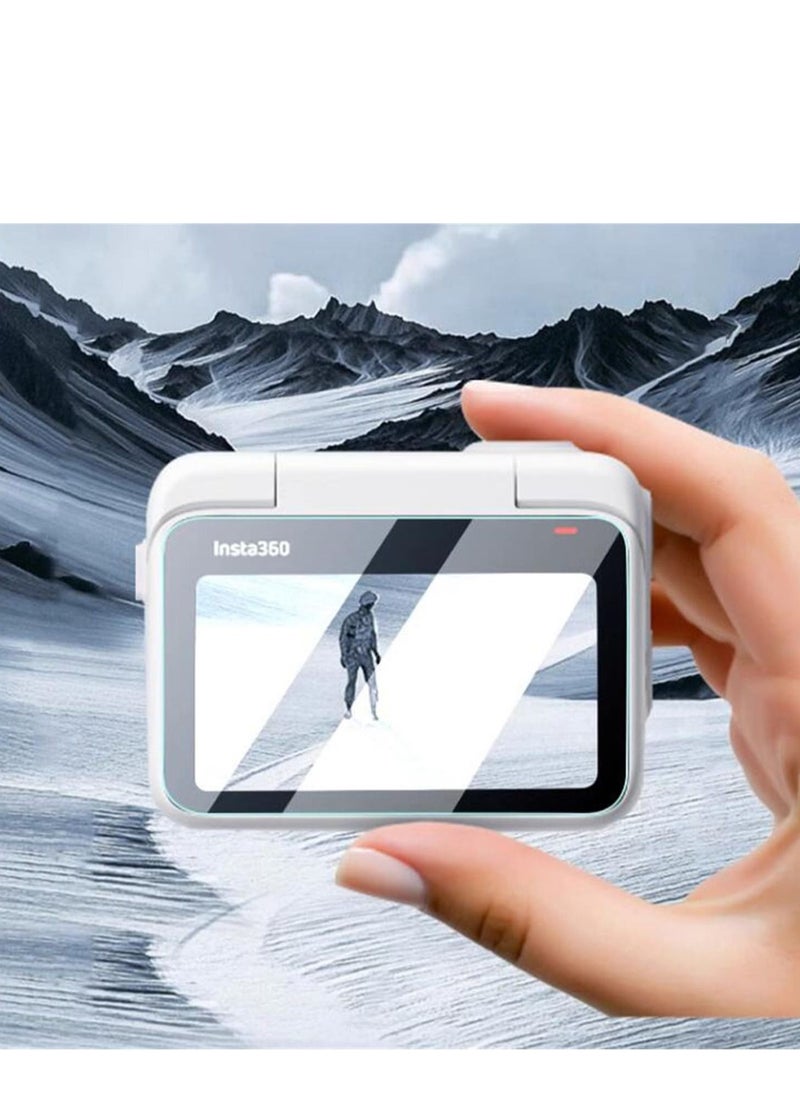 Generic 4PCS Hard HD Tempered Glass Screen Protector Film Compatible with Insta360 GO 3 Action Camera Lens LCD Display Screen Film Insta 360 GO3 Screen Protector Accessoriesver  - Image 5