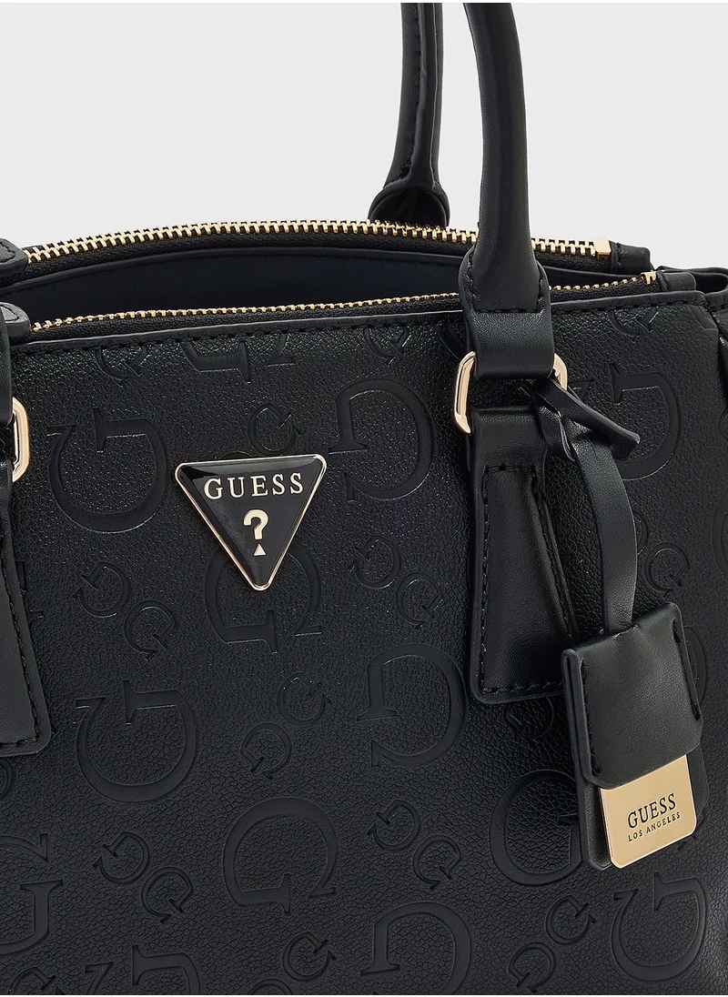 GUESS Grimball Small Satchel