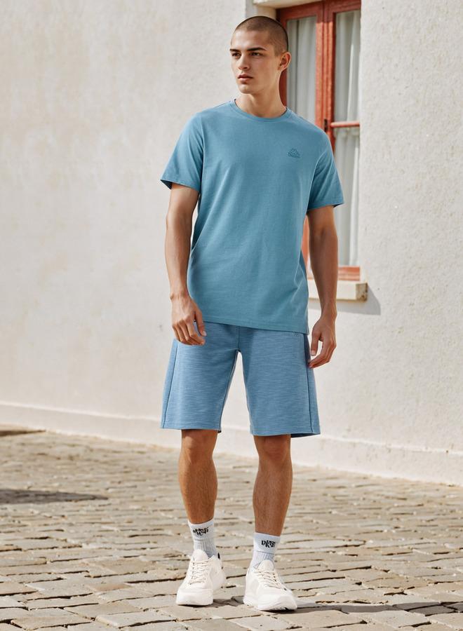 كابا تيشيرت كابا بياقة دائرية - Image 2