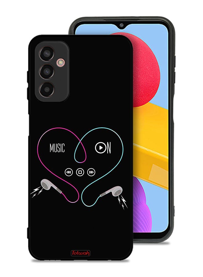 Tolwak Samsung Galaxy M13 Protective Case Cover Music On - Image 1