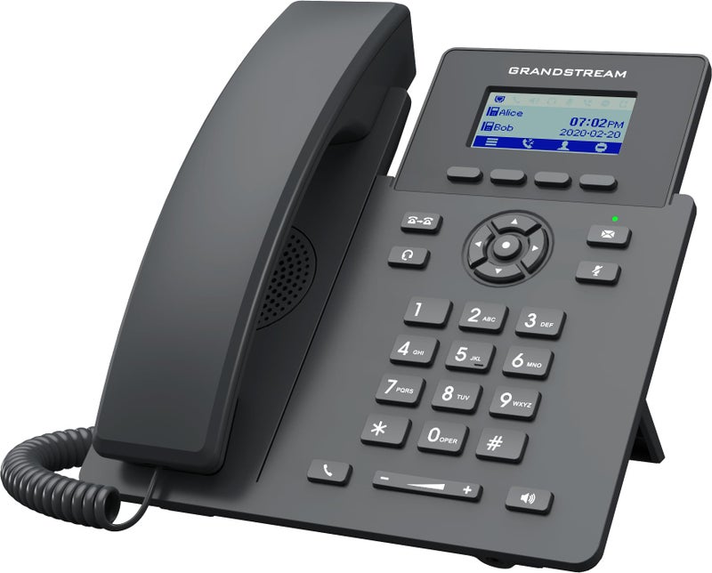 Grandstream GRP2601W 2 Lines, 2 SIP Accounts, 2.4 GHz WiFi 6 IP Phone (Power Adapter NOT Included) - Image 2