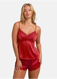 Dorina Lace Hem Pyjama Shorts  - Image 3