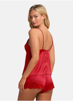 Dorina Lace Hem Pyjama Shorts  - Image 4