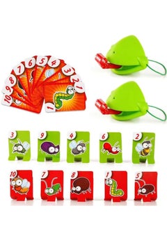 Frog Tongue Game with Blowing air Two Pack Insect Cardboard Included, Multiplayer