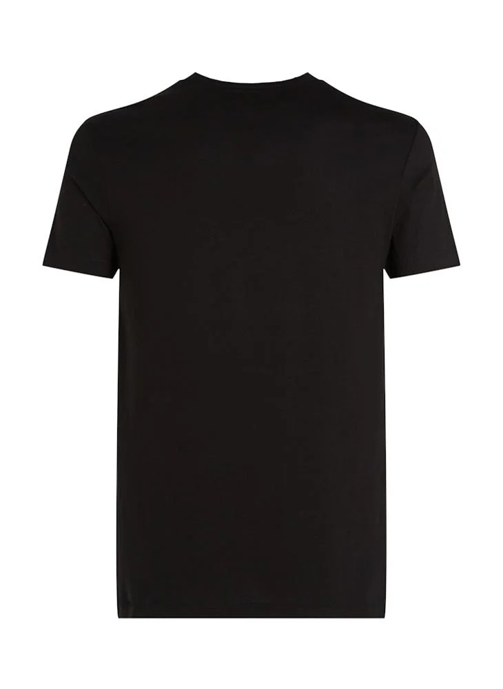 كالفن كلاين جينز Logo Print Crew Neck T-Shirt