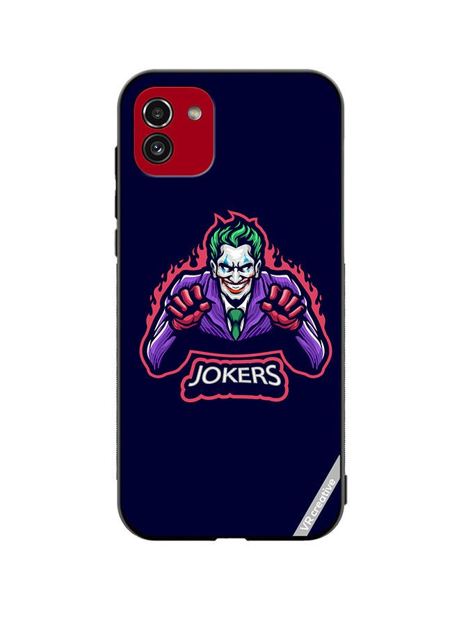VR CREATIVE Protective Case Cover For Samsung Galaxy A03 Joker Design Multicolour - Image 1