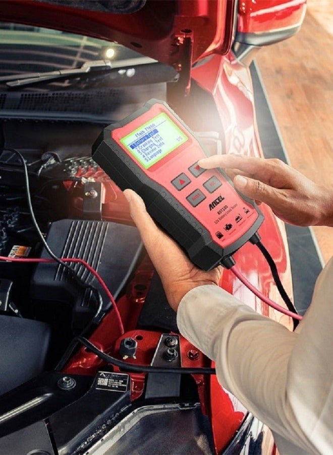 Ancel BST100 Car Battery Tester Multi Languages 12V - Image 2