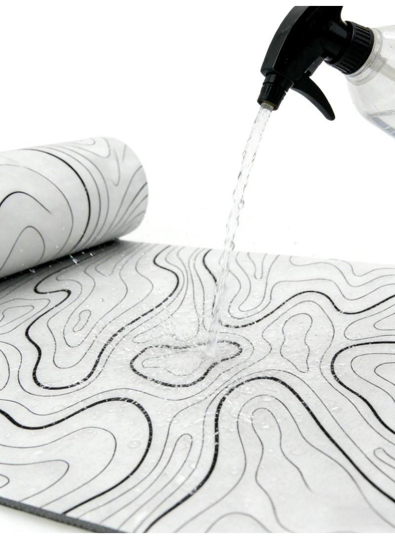 لوحة ماوس مقاومة للماء للألعاب – لوحة ماوس كبيرة ممتدة مانعة للانزلاق للاعبين، سطح دقيق، تصميم متين، لوحة ماوس لأجهزة الكمبيوتر المحمولة للألعاب، لوحة ماوس كبيرة للمكتب، لوحة مفاتيح الكمبيوتر الشخصي مانعة للانزلاق 800 * 300 * 3 مم، سماكة أكبر، حصيرة مطاطية للطاولة، حواف مصممة للماوس ولوحة المفاتيح، للألعاب في المنزل والمكتب. - Image 2