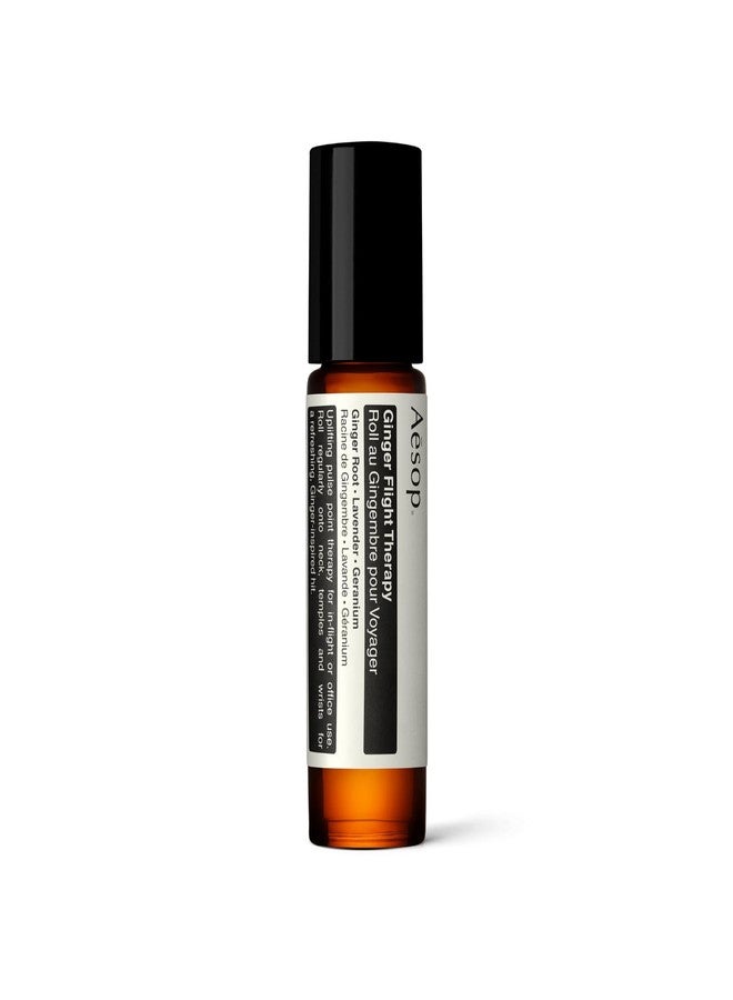 Aesop Ginger Flight Therapy | Aromatic Anti-Nausea, Calming Pulse-Point Roll-On with Ginger and Lavender Oil | for Travel or Daily Use | 0.3 fl oz - Image 1