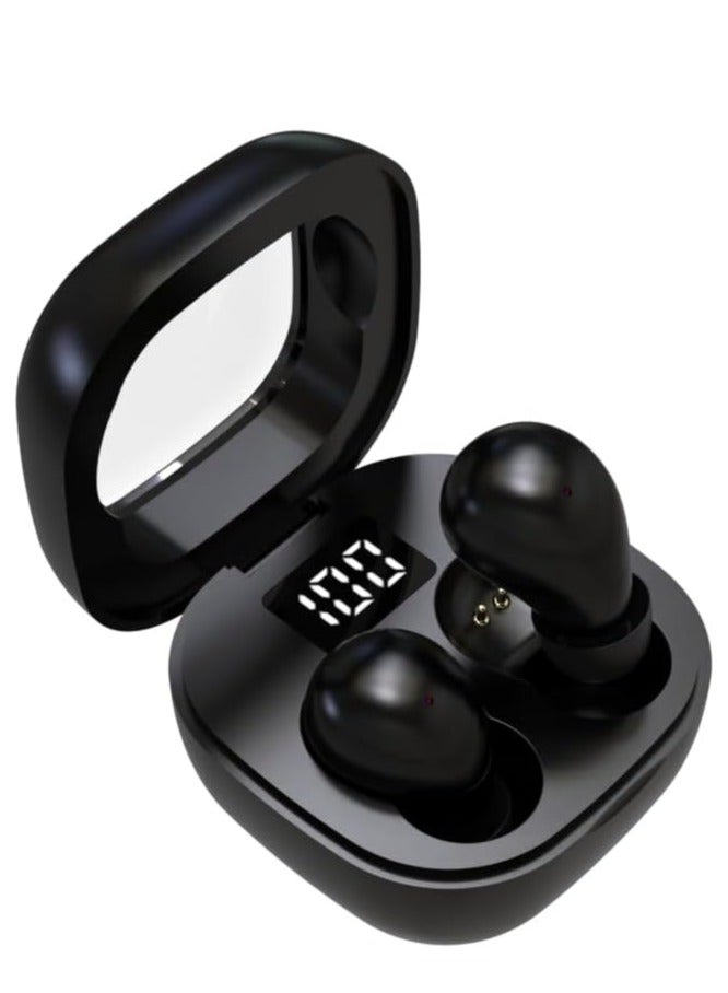 caijin Smallest Invisible Mini Earbuds Wireless Bluetooth, Low Profile Micro Tiny Discreet Hidden Earbuds for Work, Small Headphones, Invisible Sleep Wireless Earphone IPX5 Waterproof for Small Ear Canals - Image 1