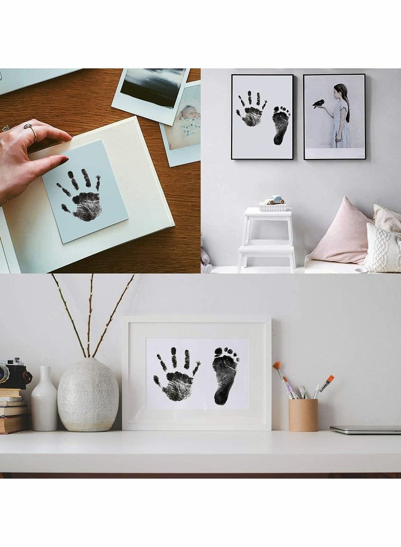 Baby Handprint and Footprint Kit, Inkless Print Kit Safe Non-Toxic for baby Feet and Hands, Family Keepsake - Image 3