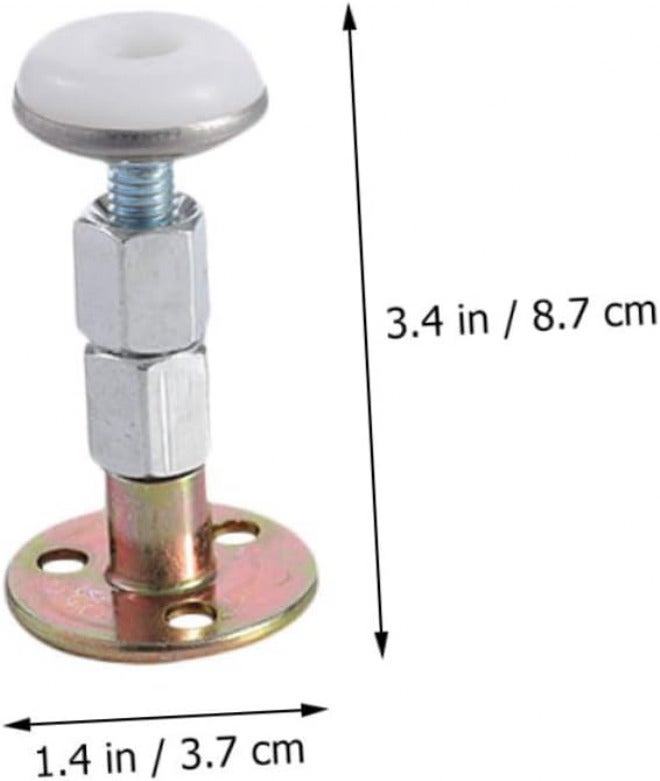 ULTECHNOVO 4pcs Adjustable Bed Frame Stabilizer Tools Bed Board Fixator Anti-Vibration Design Easy to Install - Image 2