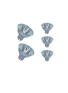 Osram Osram Circular Dimmable Long Lasting Lifespan illumination Entrance, Kitchen,Restaurents Track & Recessed Halogen Bulb (Pack Of 5) - 12V 50W (MR16) - Yellow  - Image 2