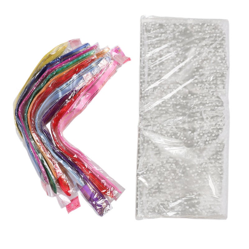 Clear Gift Bags: 100% Transparent Food Grade Material - With Elegant Ribbon Multipurpose Gift Bags for Wedding Festival Party Favor Food Packaging - Image 2