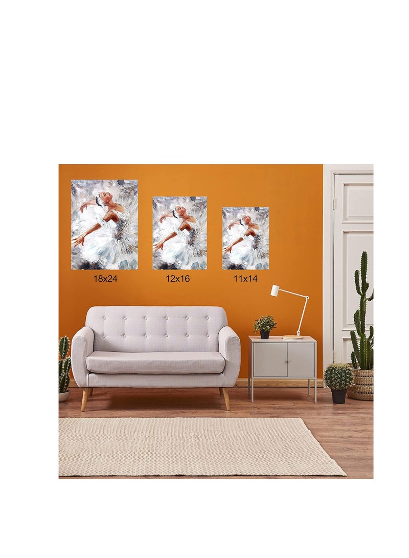 Terabyte Stretched White Blank Canvas Artist Canvas Board Wood Painting Panel Boards for DIY Drawing 10 Pcs - Image 4