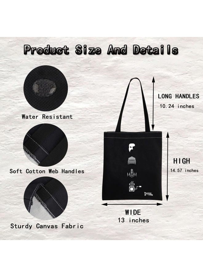 MNIGIU Phantom of the Opera Musical Tote Bag Phantom of the Opera Musical Inspired Gift Broadway Musical Theater Fans Gift, Phan-tom Tote - Image 2