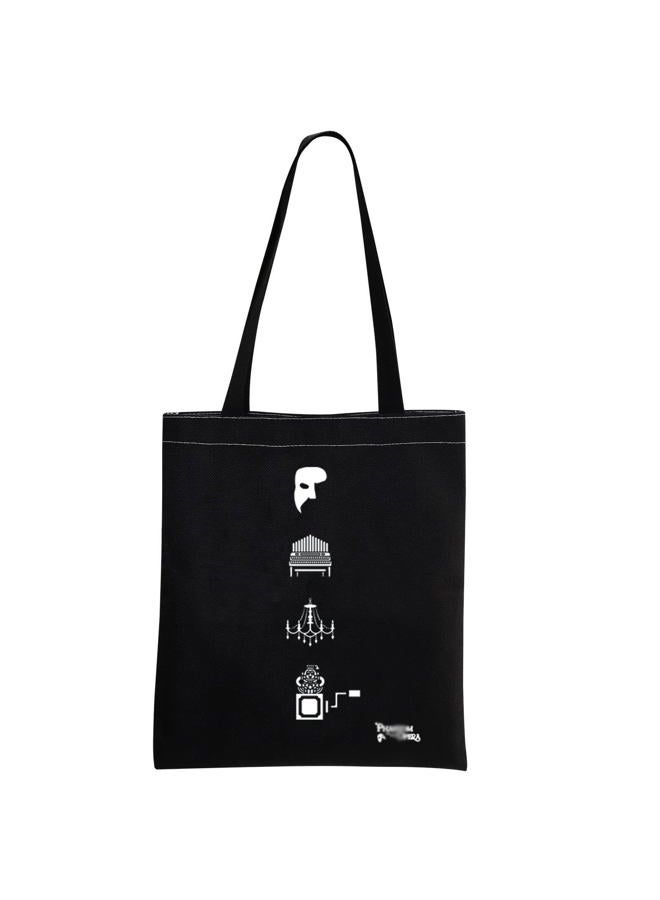 MNIGIU Phantom of the Opera Musical Tote Bag Phantom of the Opera Musical Inspired Gift Broadway Musical Theater Fans Gift, Phan-tom Tote - Image 1